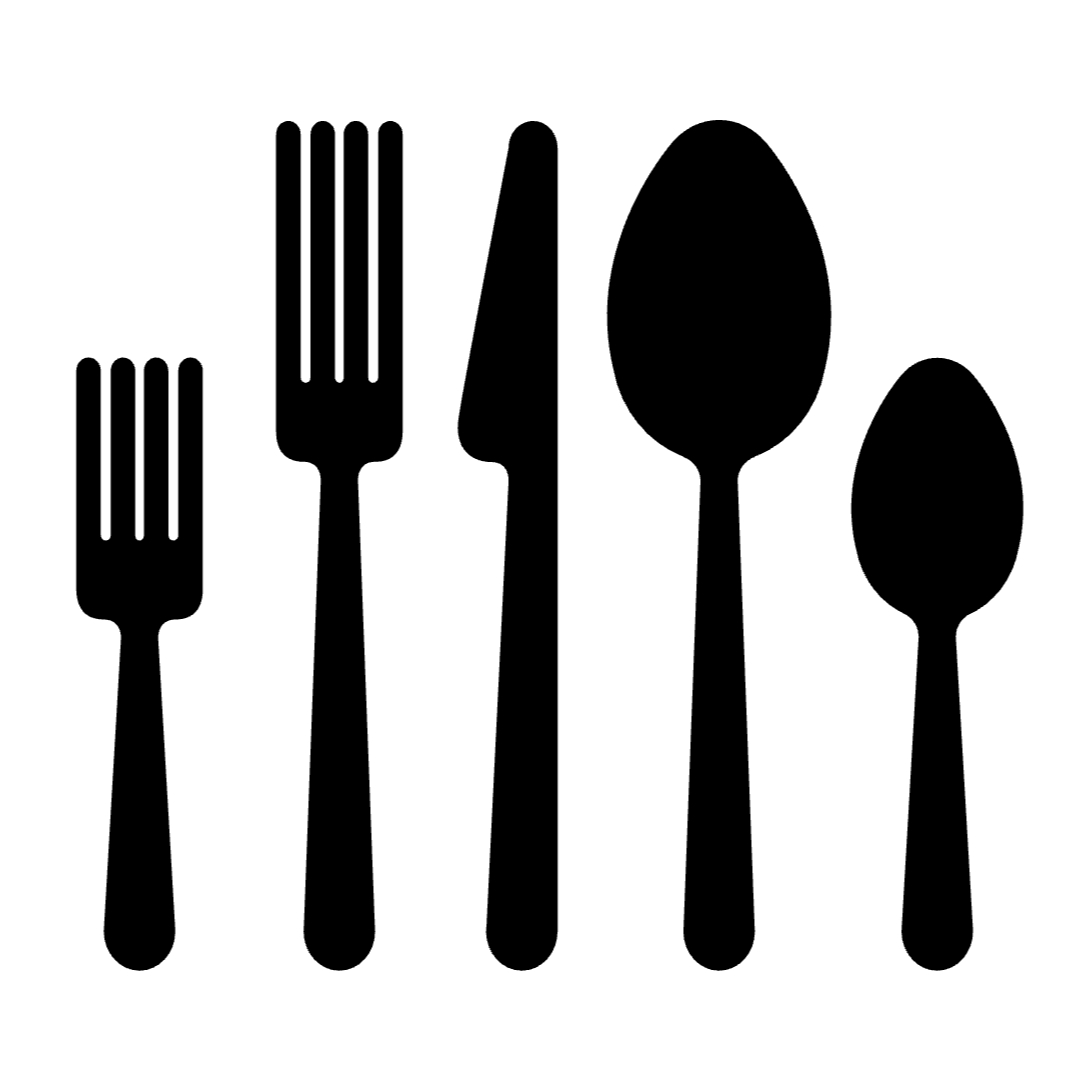 قاشق، چنگال و کارد