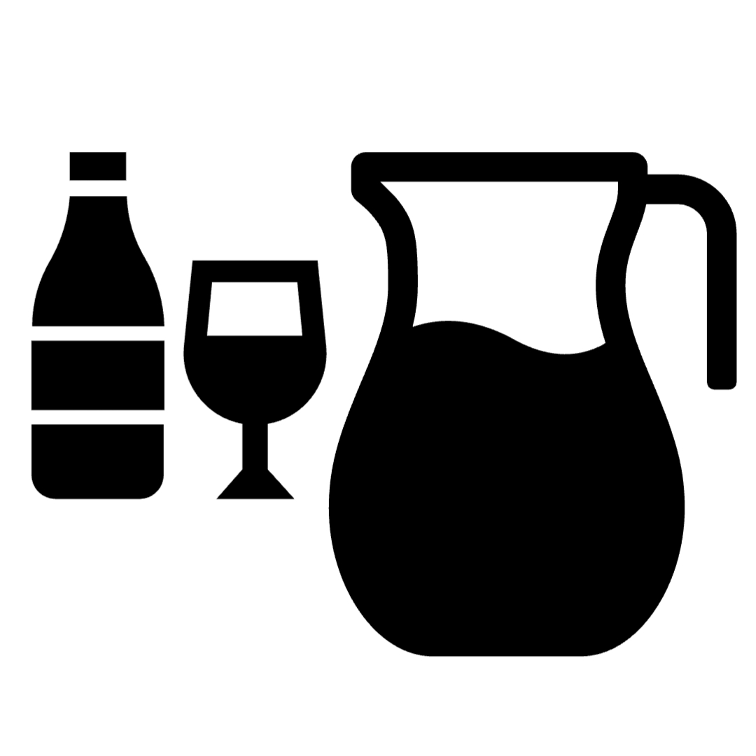 پارچ، بطری، لیوان و ماگ