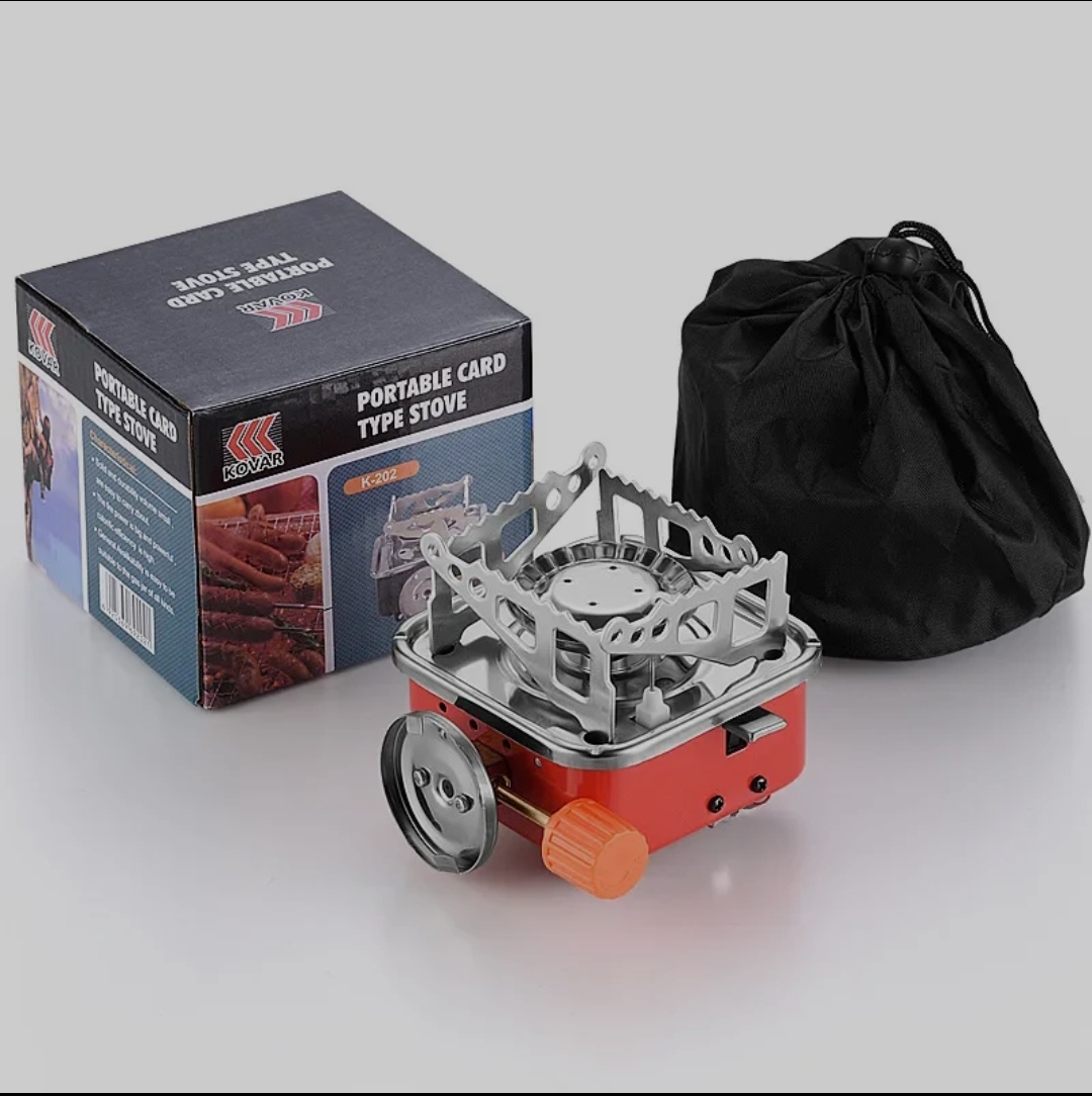 اجاق گاز مسافرتی kovar مدل ۲۰۲z - ویژگی های اجاق گاز مسافرتی:
- قایل استفاده در کوهنوردی، کمپینگ، طبیعتگردی و سفر
- ابعاد اجاق گاز مسافرتی : 10 *11 *11 سانتیمتر
- دارای سیستم جرقه زن بدون نیاز به فندک
- ساخته شده از استیل ضدزنگ و آلمینیوم
- دارای یک شیر برای کنترل فشار خروجی
- مجهز به کیف برزنتی برای حمل آسان
- پخش شعله مناسب ...